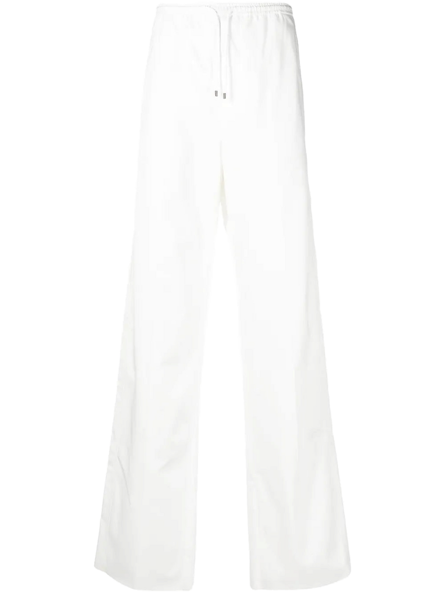 Valentino Cotton trousers in white