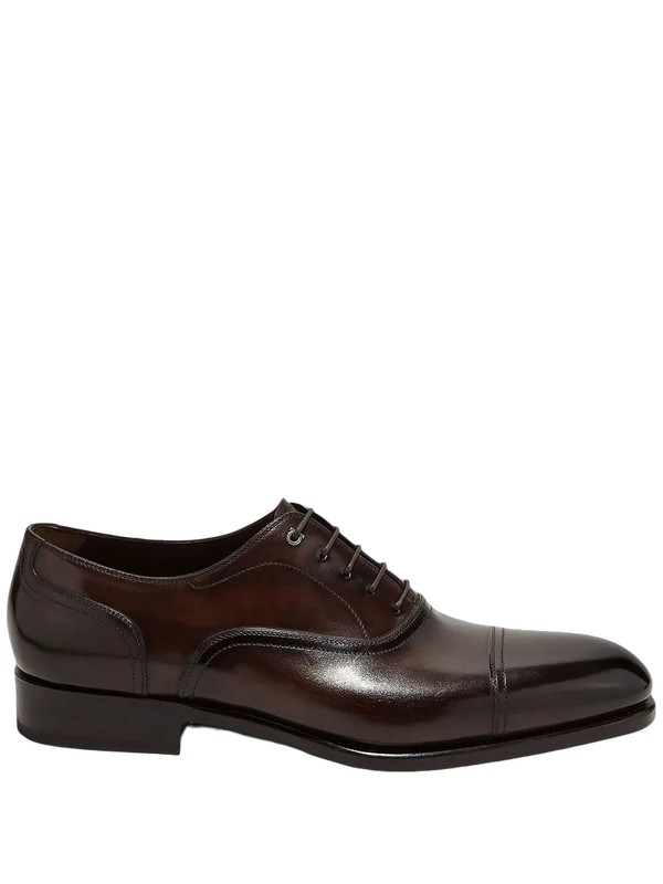 Ferragamo Calf leather oxford in brown