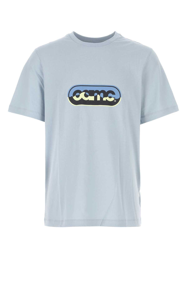 Oamc 100% Cotton t-shirt in blue