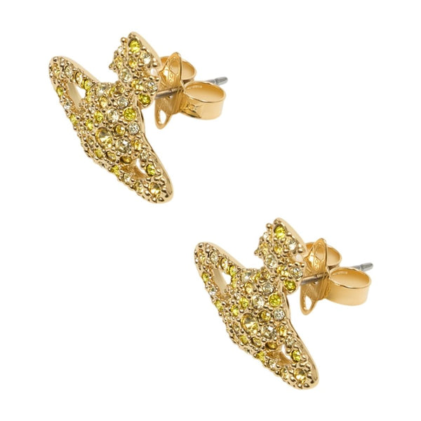 Vivienne Westwood metal earrings in gold