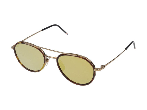 Thom Browne UES801A-G0003-215-51 Acetate/Titanium sunglasses in brown
