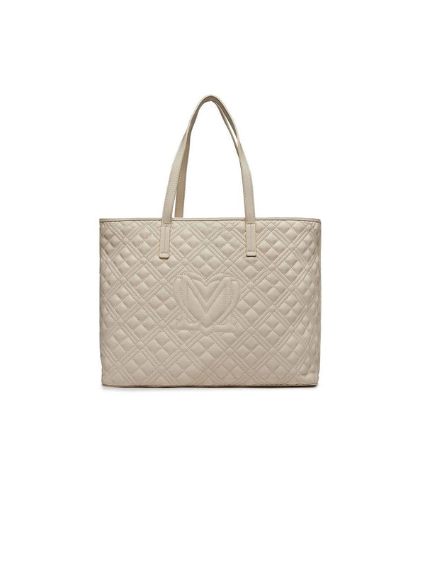Love Moschino 100% Polyurethane shoulder bag in white
