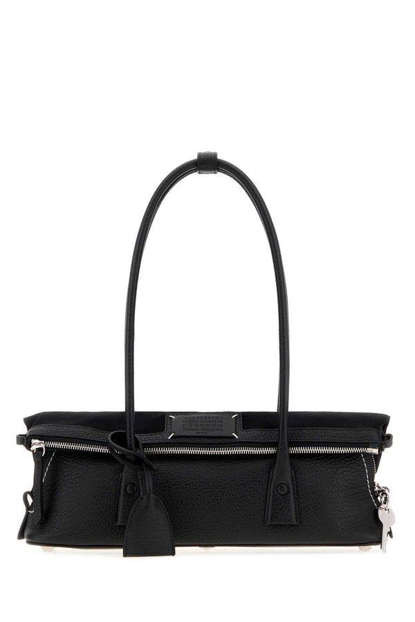 Black Leather 5ac Shoulder Bag Borse A Mano