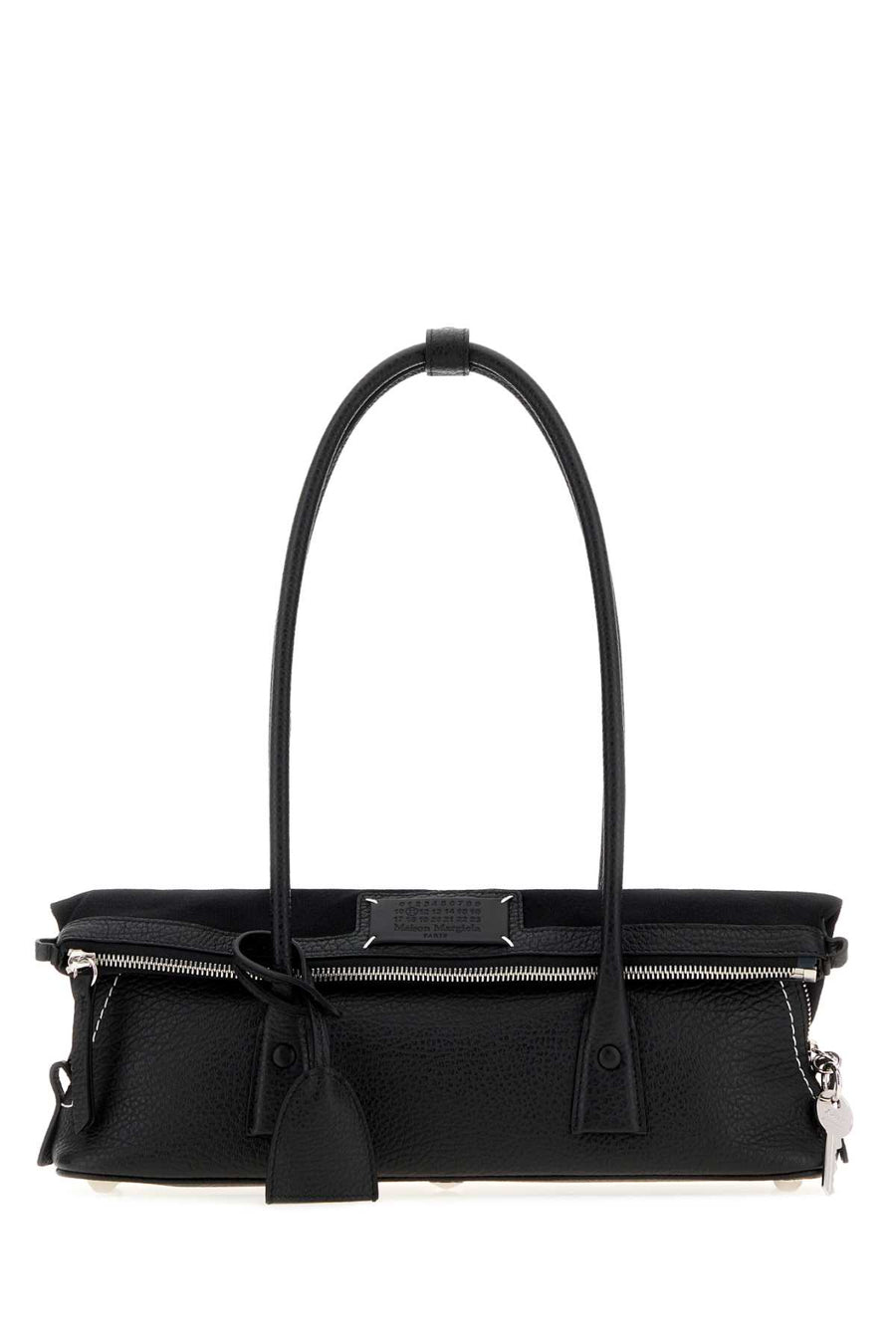 Black Leather 5ac Shoulder Bag Borse A Mano