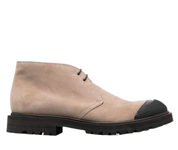 Kiton Calf Leather 100% (Outer) boot in beige