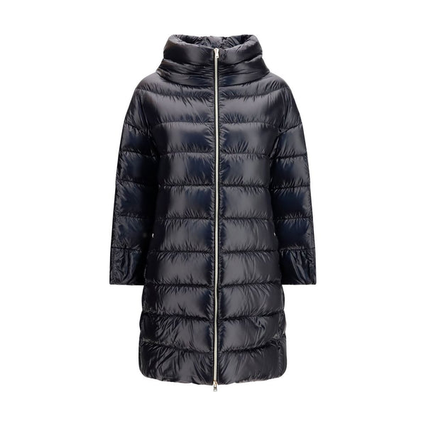 Herno 100% Polyester down jacket in black