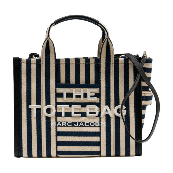 Marc Jacobs Cotton tote bag in navy