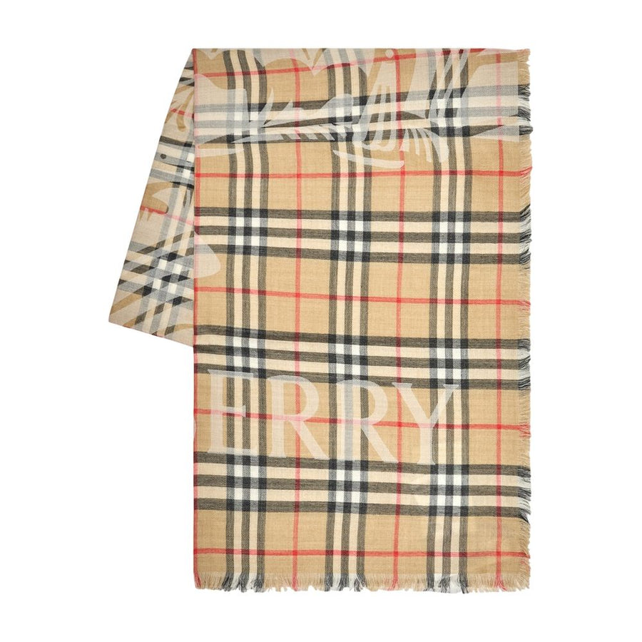 Burberry Wool scarf in beige