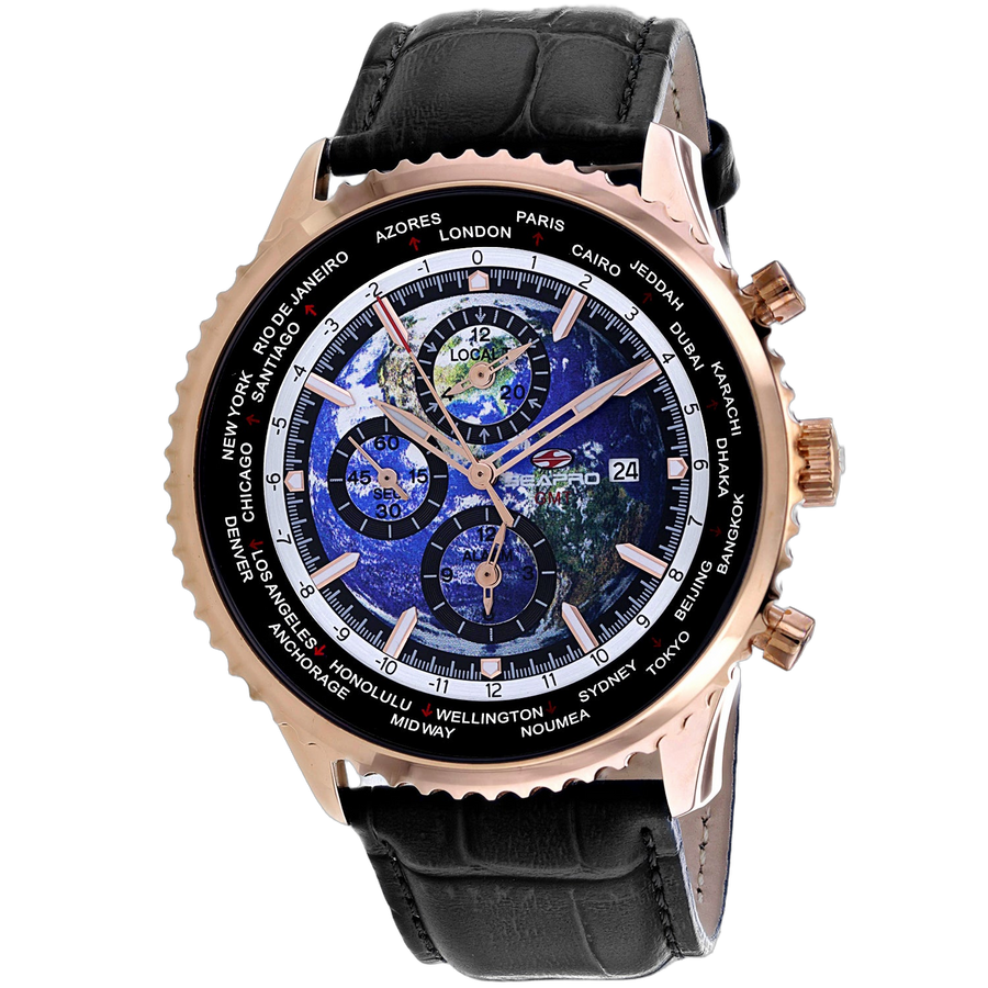 Seapro Stainless steel case watch in rose gold