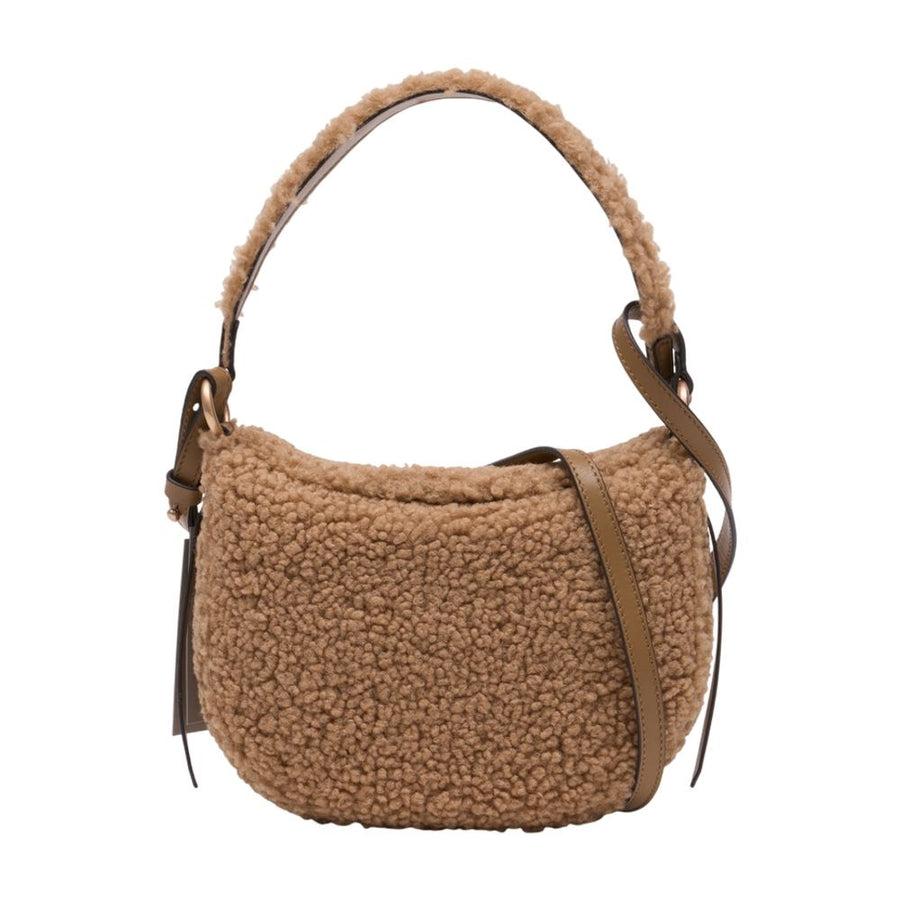 Vanessa Bruno Synthetic shoulder bag in brown