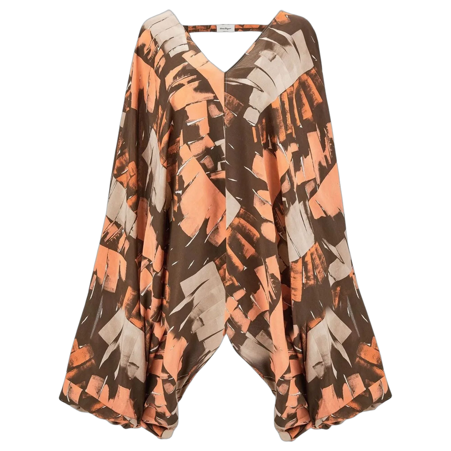 Ferragamo tunic in multicolor