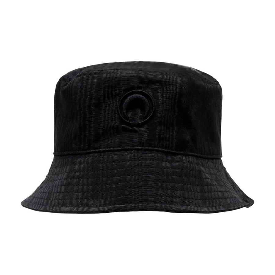 Marine Serre UHG030ACWOV0030-BK92 Synthetic bucket hat in black
