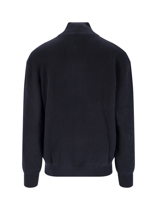 Closed 94% Cotton sweater in navy