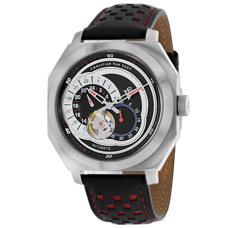 Christian Van Sant watch in black