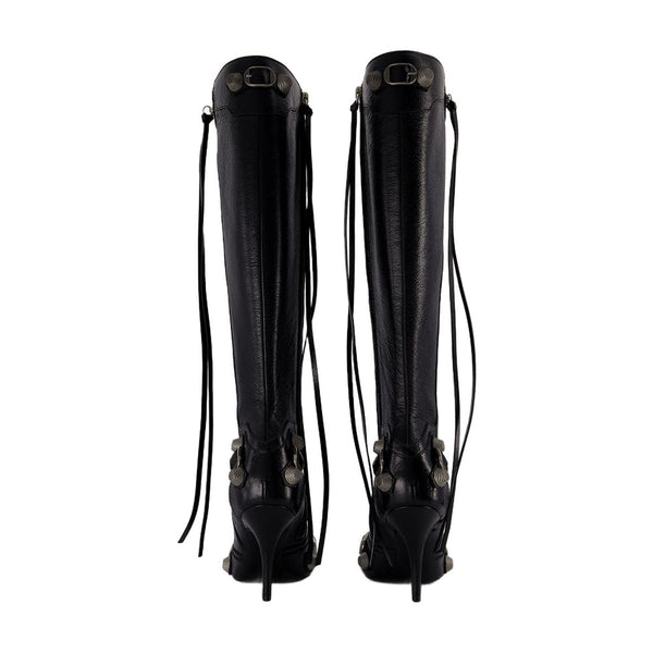 Balenciaga Leather boot in black