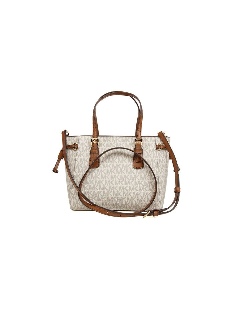 Michael Kors 100% Polyvinyl Chloride tote bag in beige