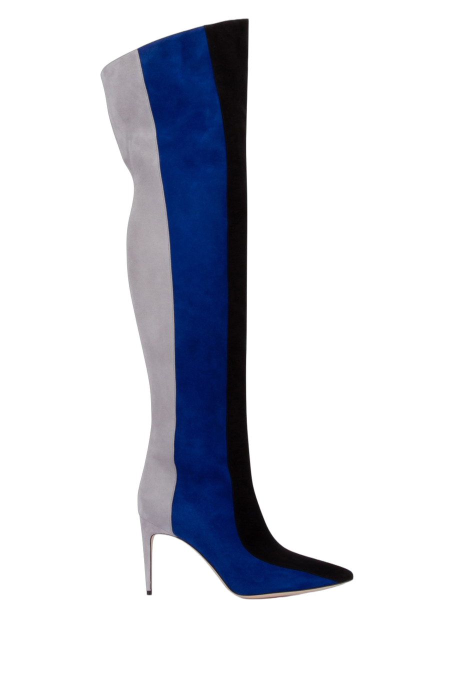 Manolo Blahnik Suede boot in multicolor