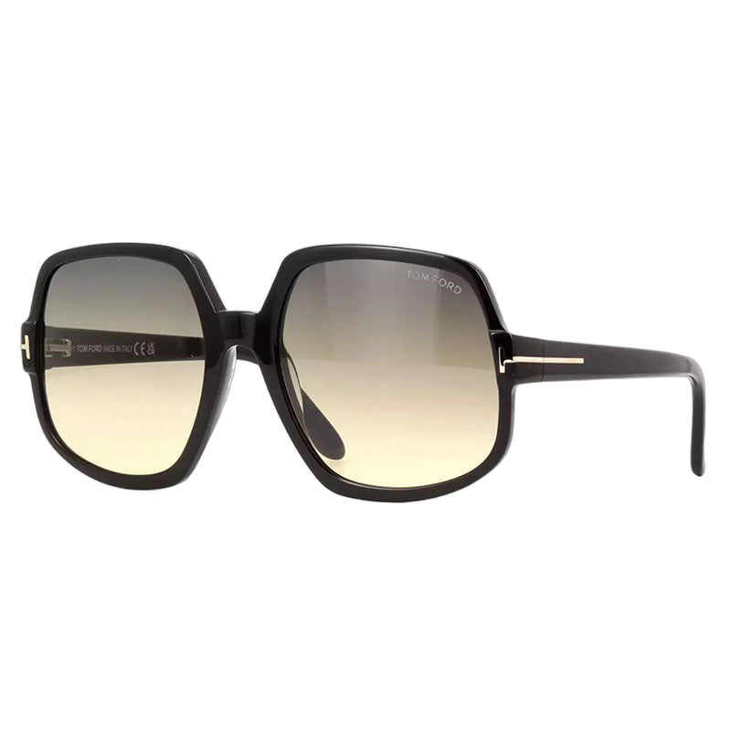 Tom Ford FT099201B Plastic frame sunglasses in black