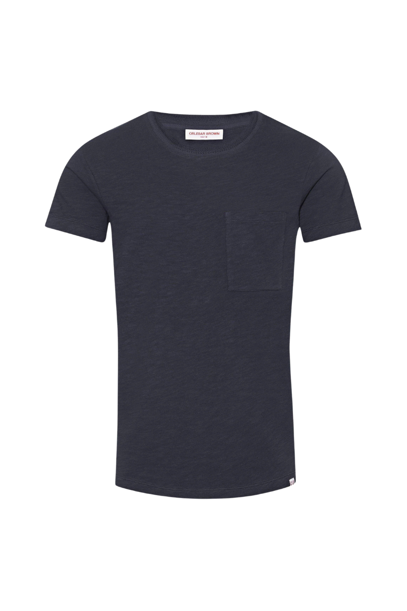 Orlebar Brown 100% cotton t-shirt in brown