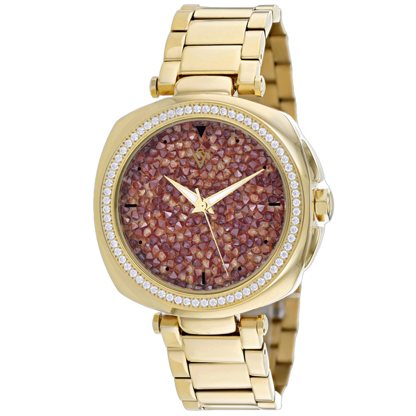 Christian Van Sant Stainless steel case watch in gold