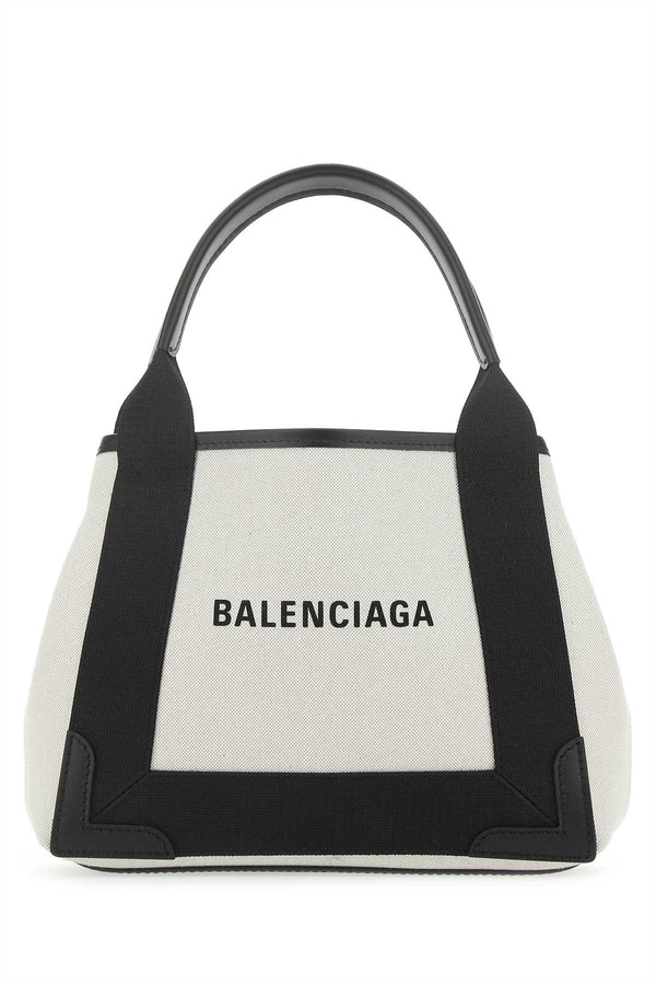 Balenciaga Cotton 80% shoulder bag in beige