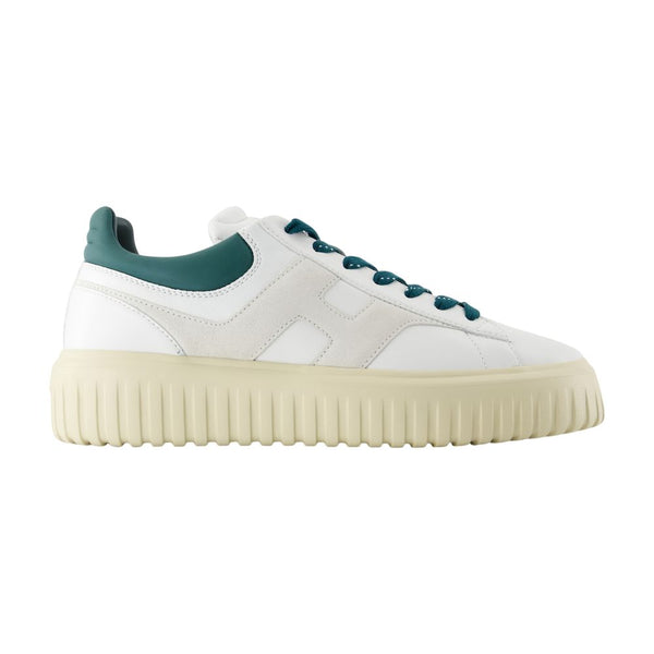 Hogan Calfskin sneaker in white