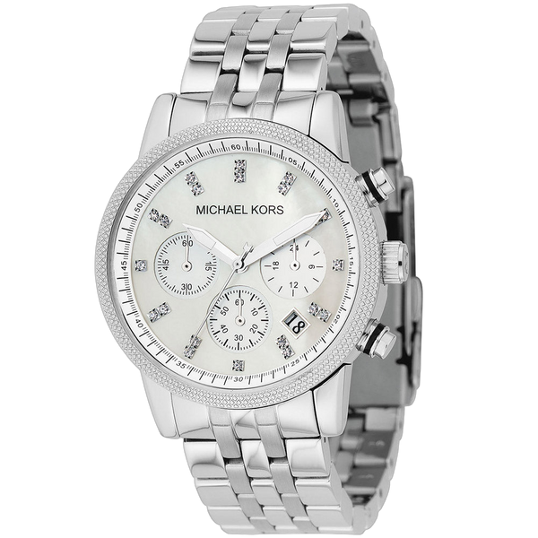 Michael Kors Stainless steel case watch in silver