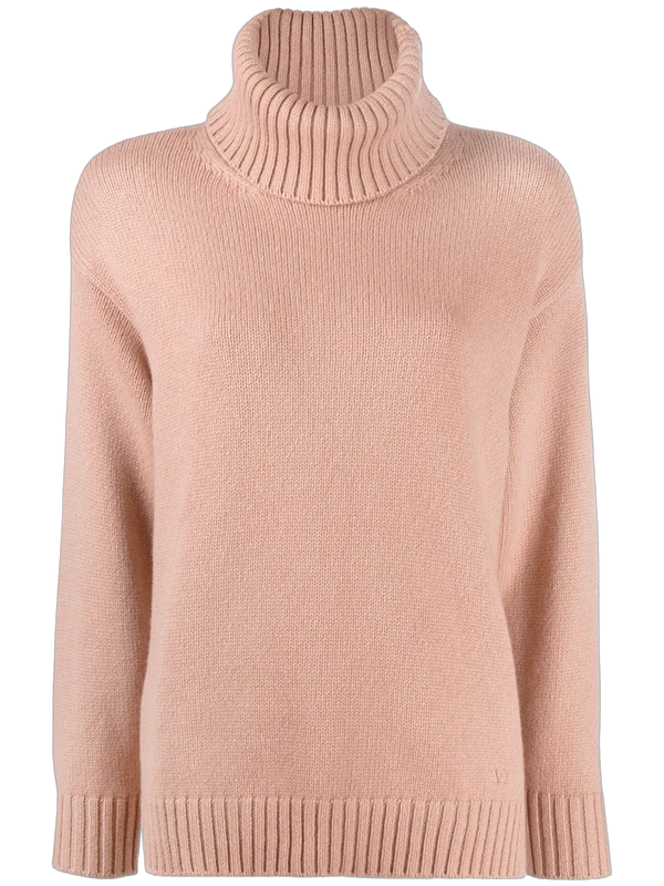 Valentino Virgin wool-cashmere blend sweater in pink