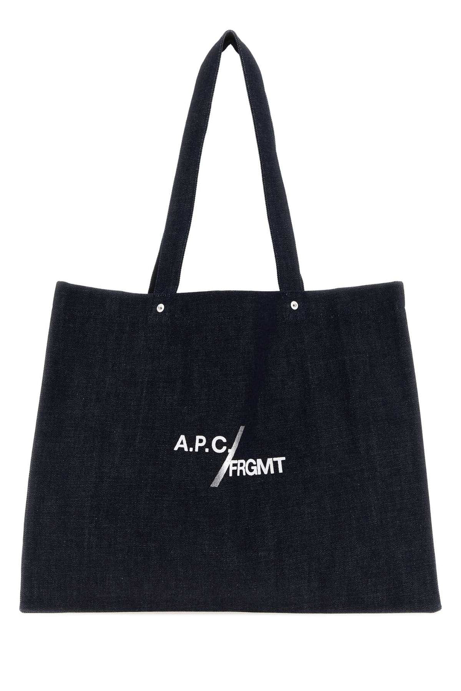 A.P.C. Sors 100% Cotton tote bag in navy