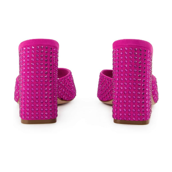 Paris Texas Suede sandals in pink