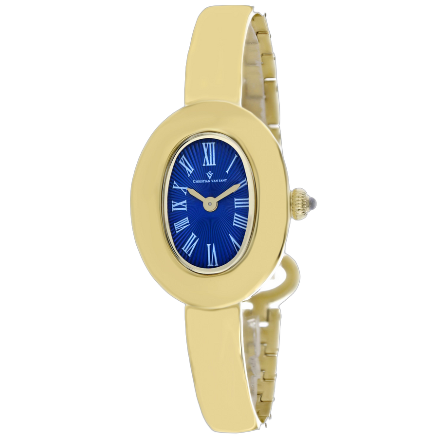 Christian Van Sant Stainless steel case watch in gold