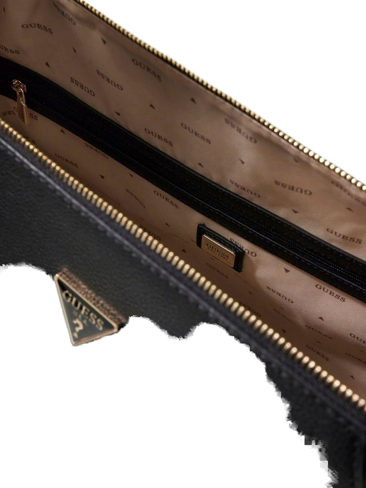 Guess 100% Polyurethane shoulder bag in black