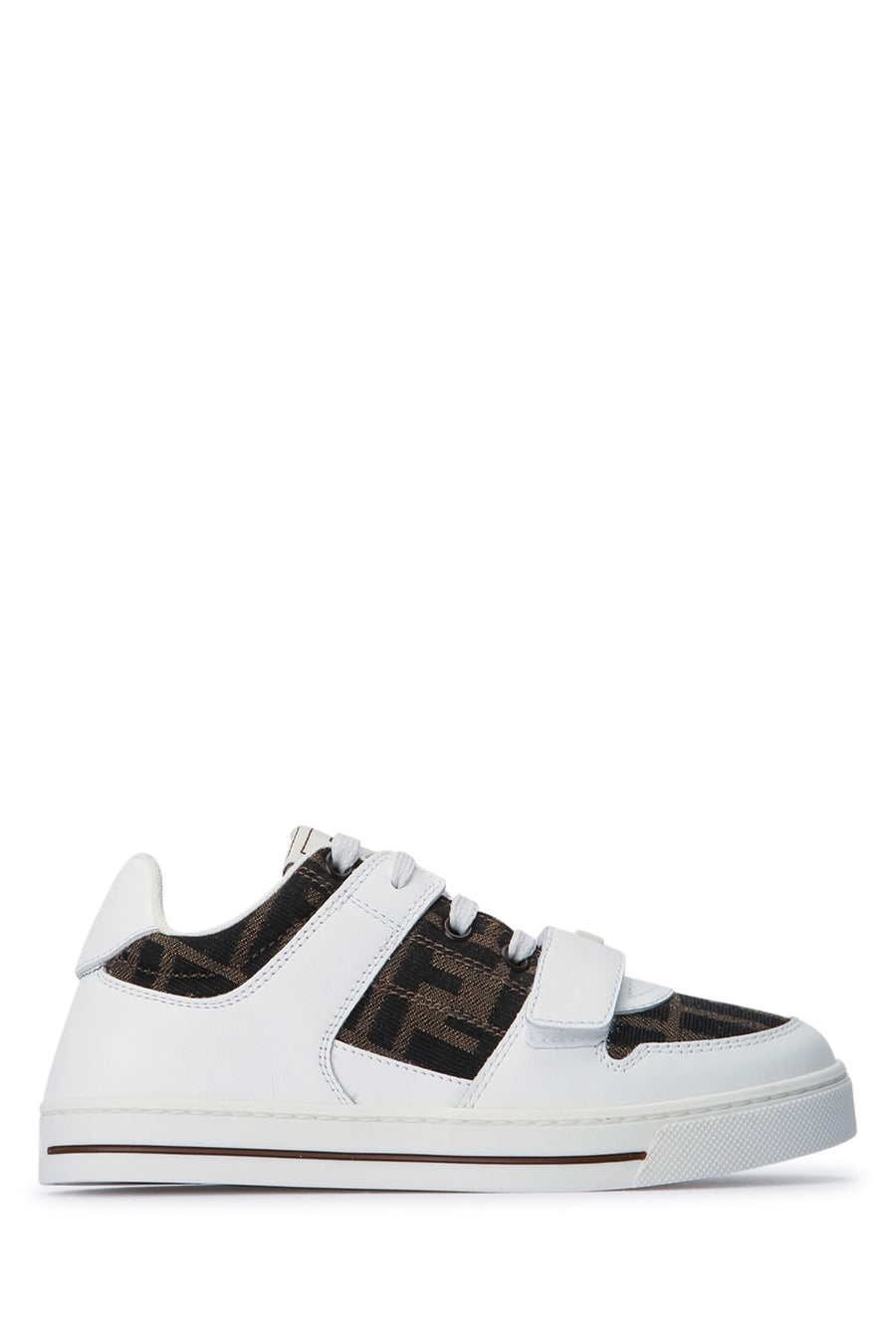 Sneaker Vitello+tess.jacq.ff Biancotabacconero Vit+pa