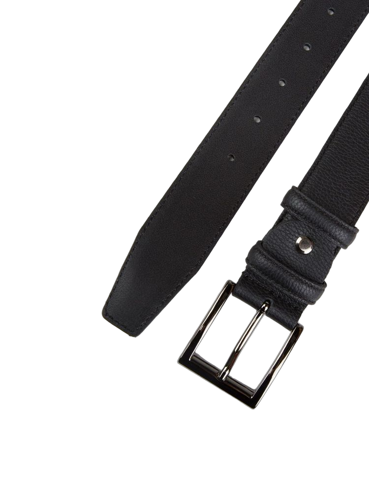 Momo Design 100% Genuine Leather belt in black