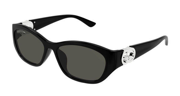 Sunglasses Gucci Gg1826sk 001 Black Grey 57-16-140 Injected