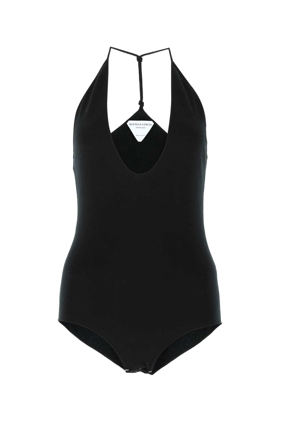 Bottega Veneta 77% Cashmere bodysuit in black