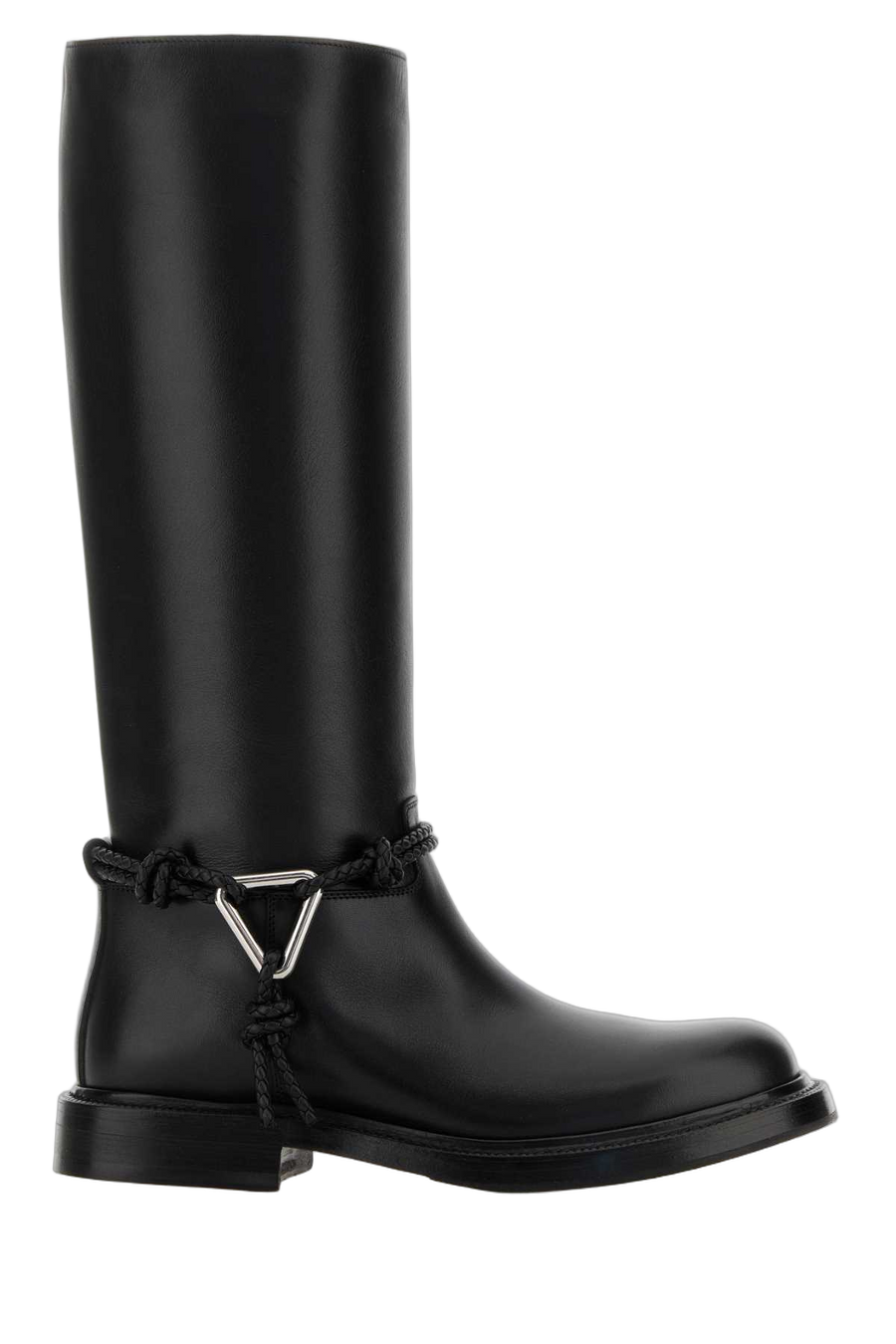 Bottega Veneta Exterior: 100% Calf; Interior: 100% Calf; Sole: Rubber and Leather boot in black