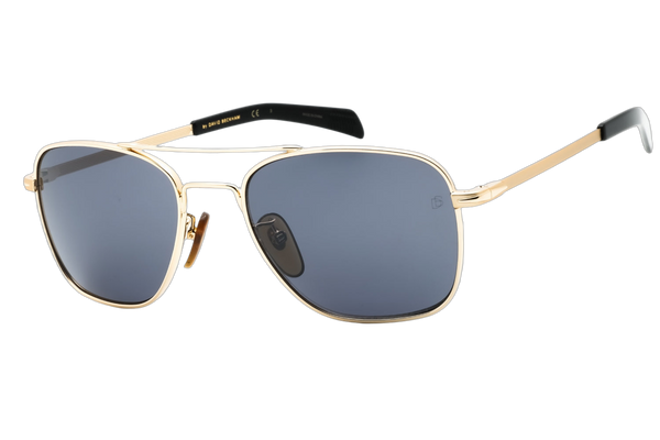 David Beckham sunglasses in gold