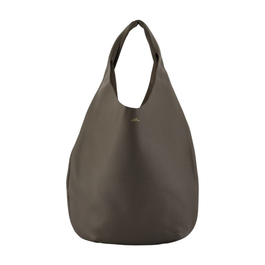 Le Neige Shoulder Bag – A.p.c. Leather Khaki Cowhide / Shoulder-hobo-bags