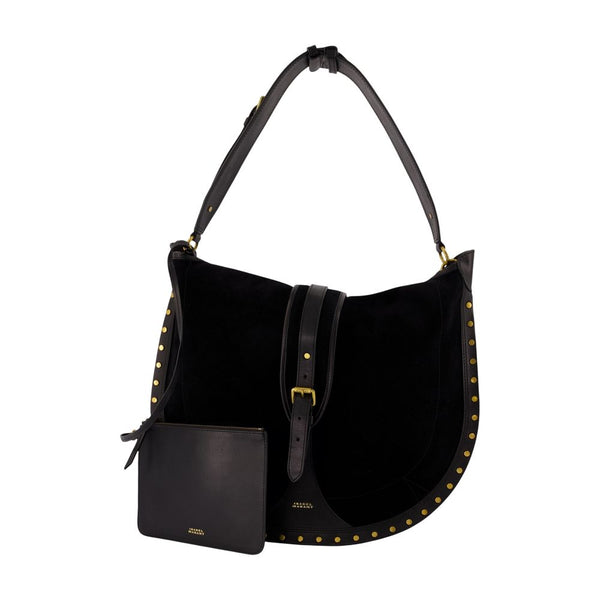 Isabel Marant Calfskin shoulder bag in black