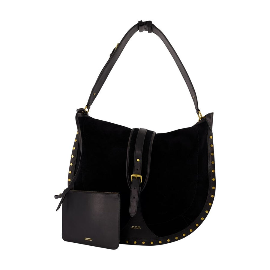 Isabel Marant Calfskin shoulder bag in black