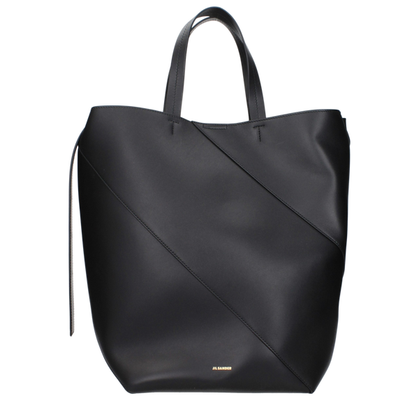 Jil Sander shoulder bag in black