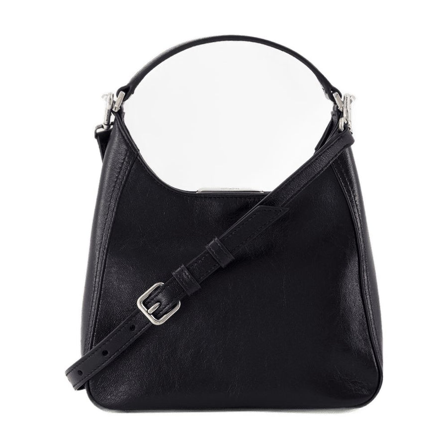 Balenciaga Lambskin shoulder bag in black