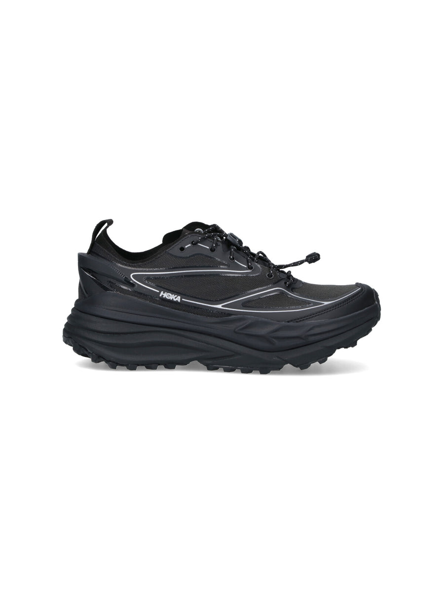 Hoka 100% Textile sneakers in black