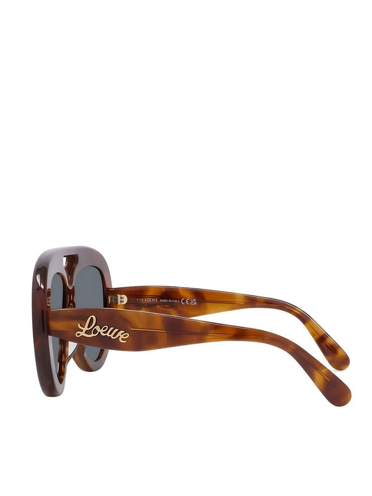 Loewe LW40144U Acetate sunglasses in brown