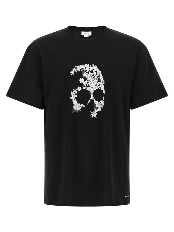 Alexander McQueen 100% Cotton t-shirt in black