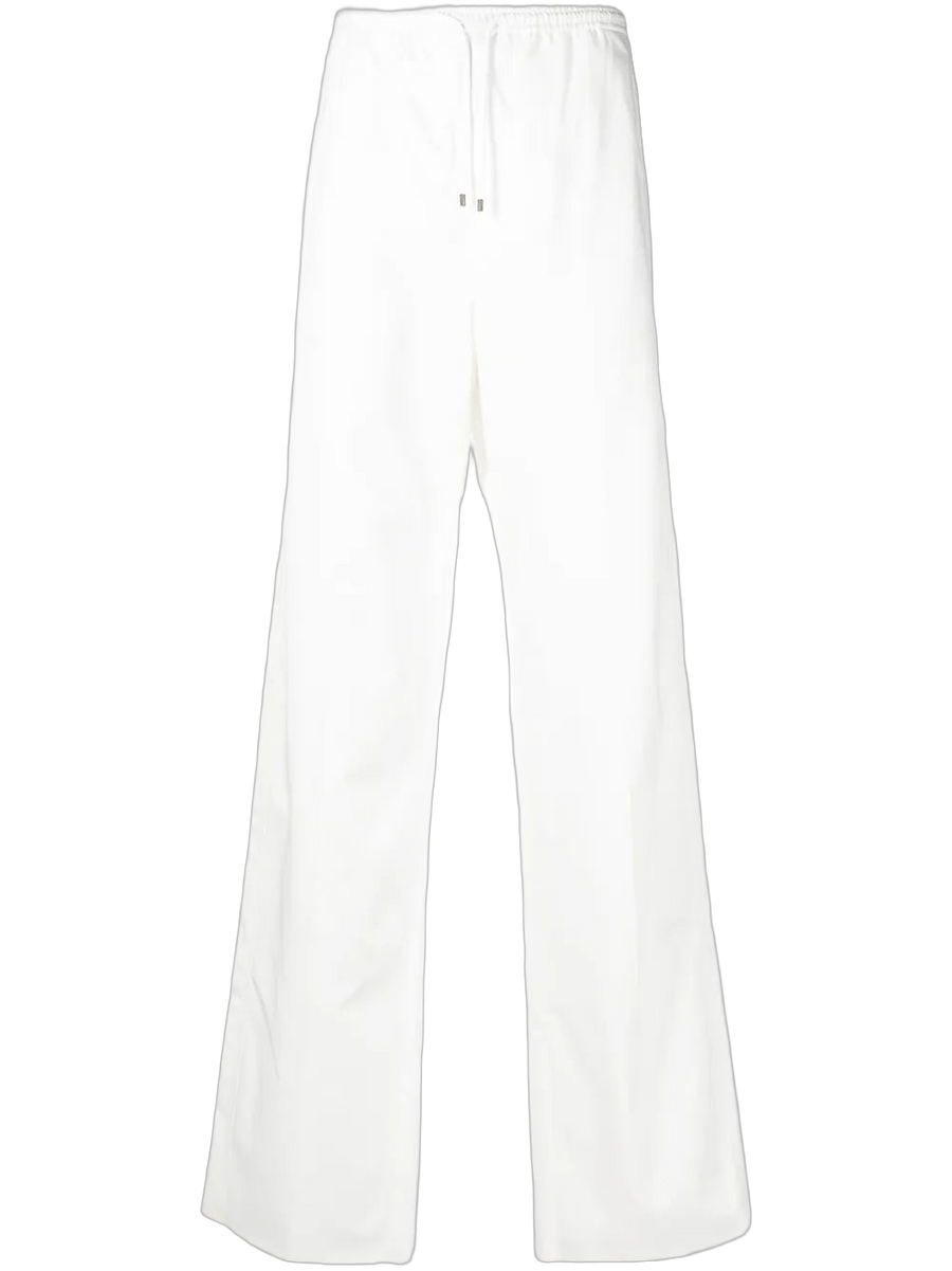 Valentino Cotton trousers in white