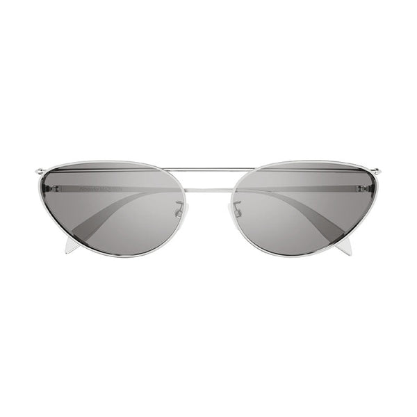 Alexander McQueen AM0424S004 sunglasses in silver