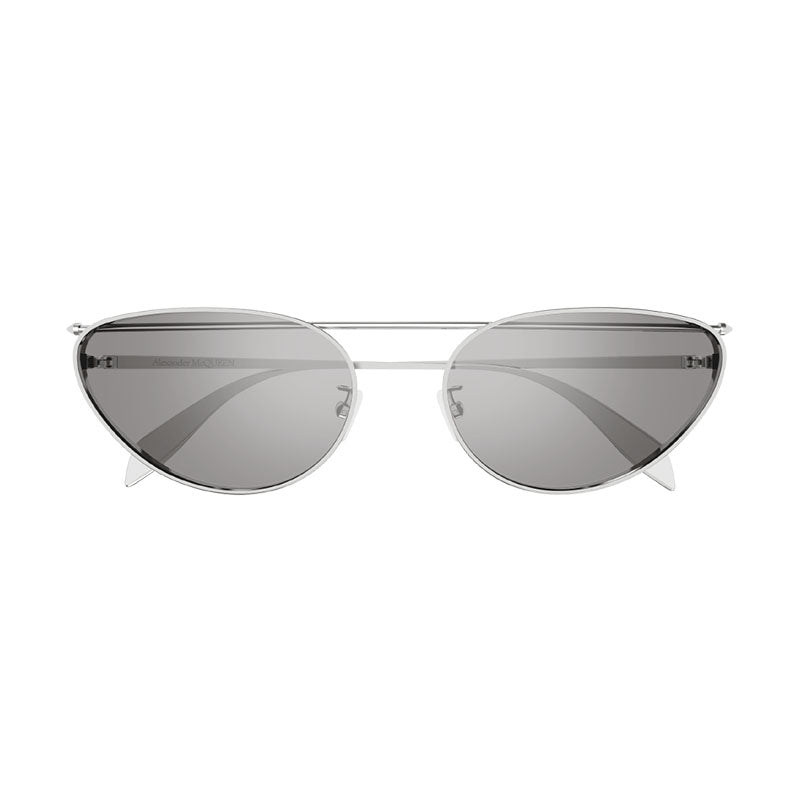 Alexander McQueen AM0424S004 sunglasses in silver