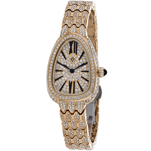 Christian Van Sant Stainless steel case watch in rose gold